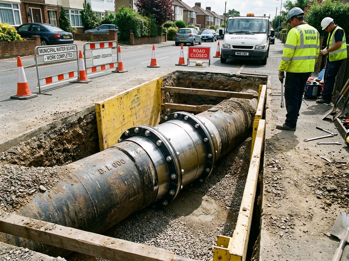 Main Pipeline Burst Sealed - Resolved & Restored