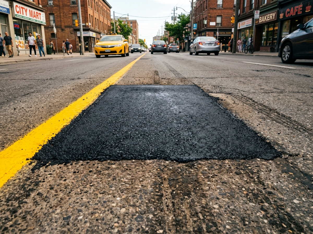 Arterial Road Pothole Repaired - Resolved & Restored